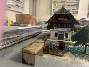 Schlosser Nägeli bei der Arbeit